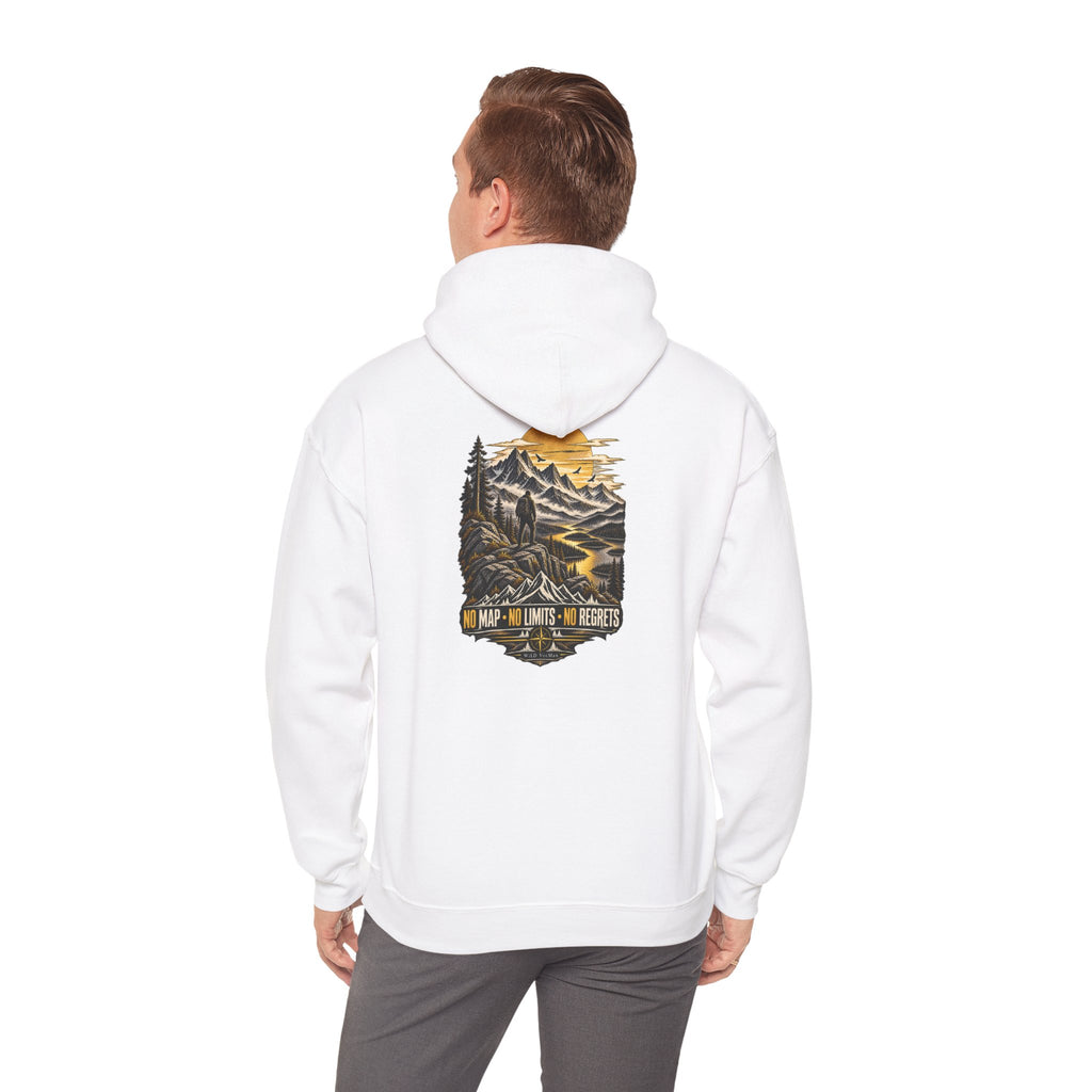 NO MAP, NO LIMITS, NO REGRETS - WiLD VecMan  Hoodie