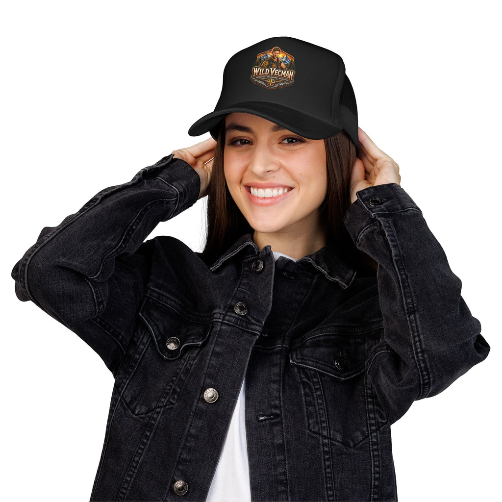 Wild Vecman Trucker Hat - Adventure Outdoors Cap
