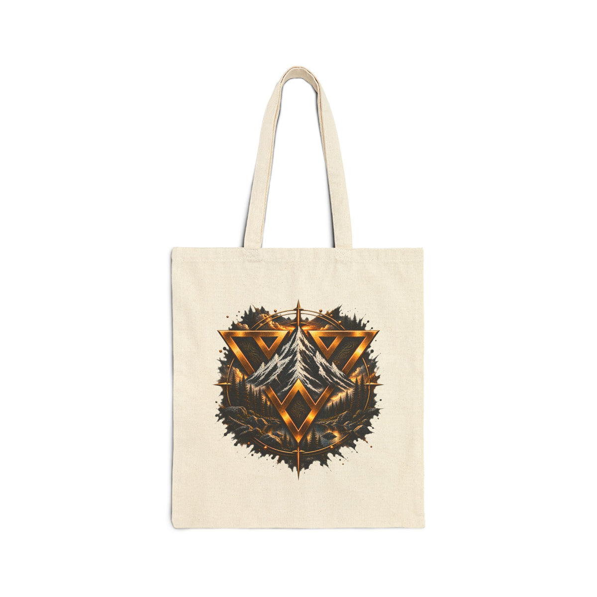 Tote Bag — Geometric WiLD VecMan Canvas Tote