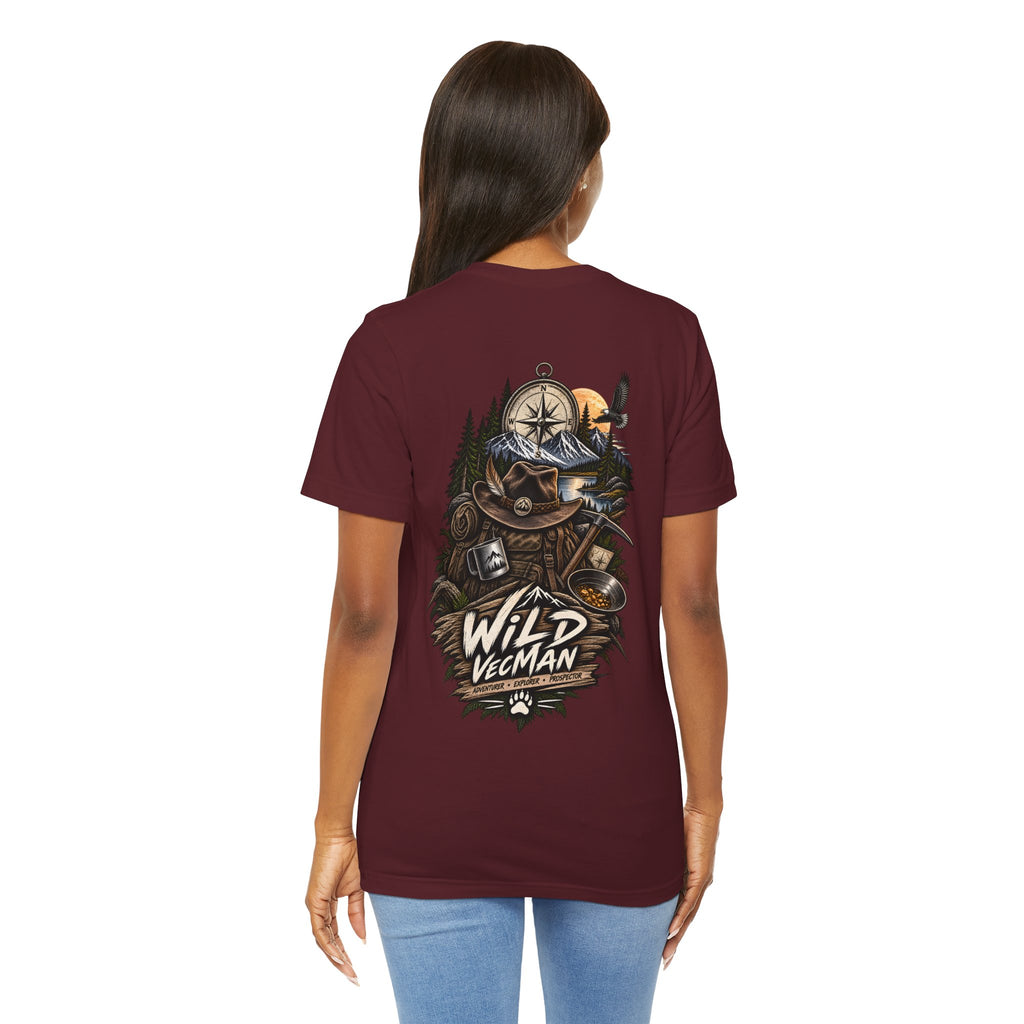 WiLD VecMan Compass & Forest T-Shirt