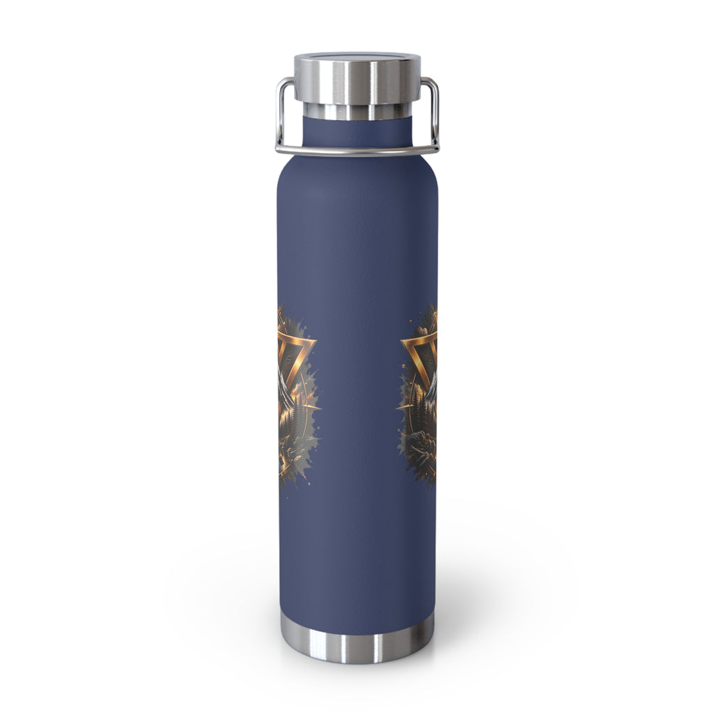 WiLD VecMan Copper Water Bottle, 22oz