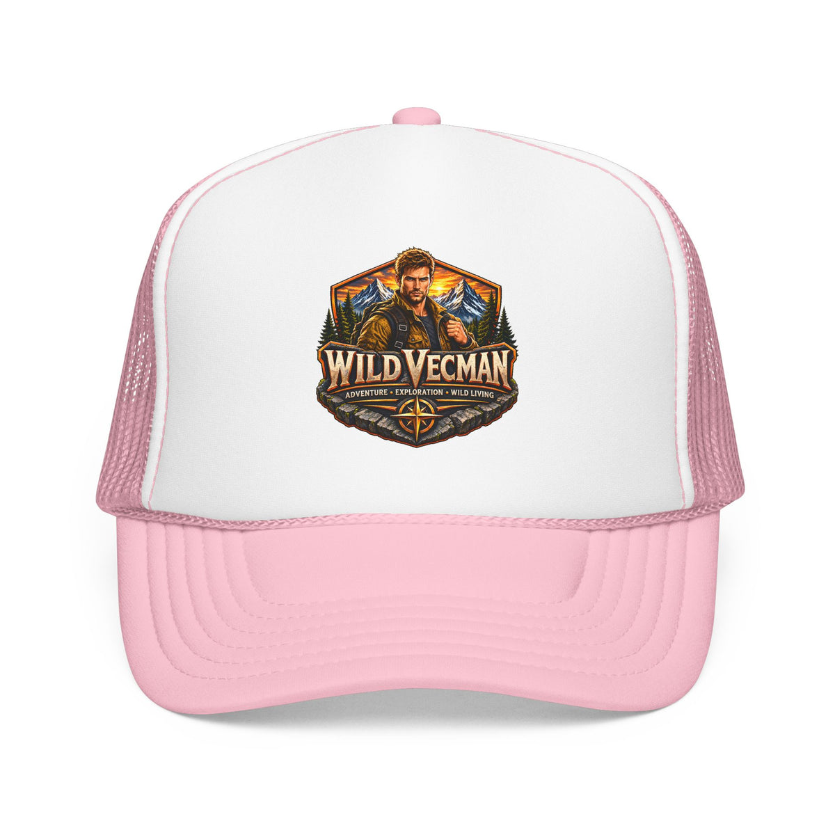 Wild Vecman Trucker Hat - Adventure Outdoors Cap