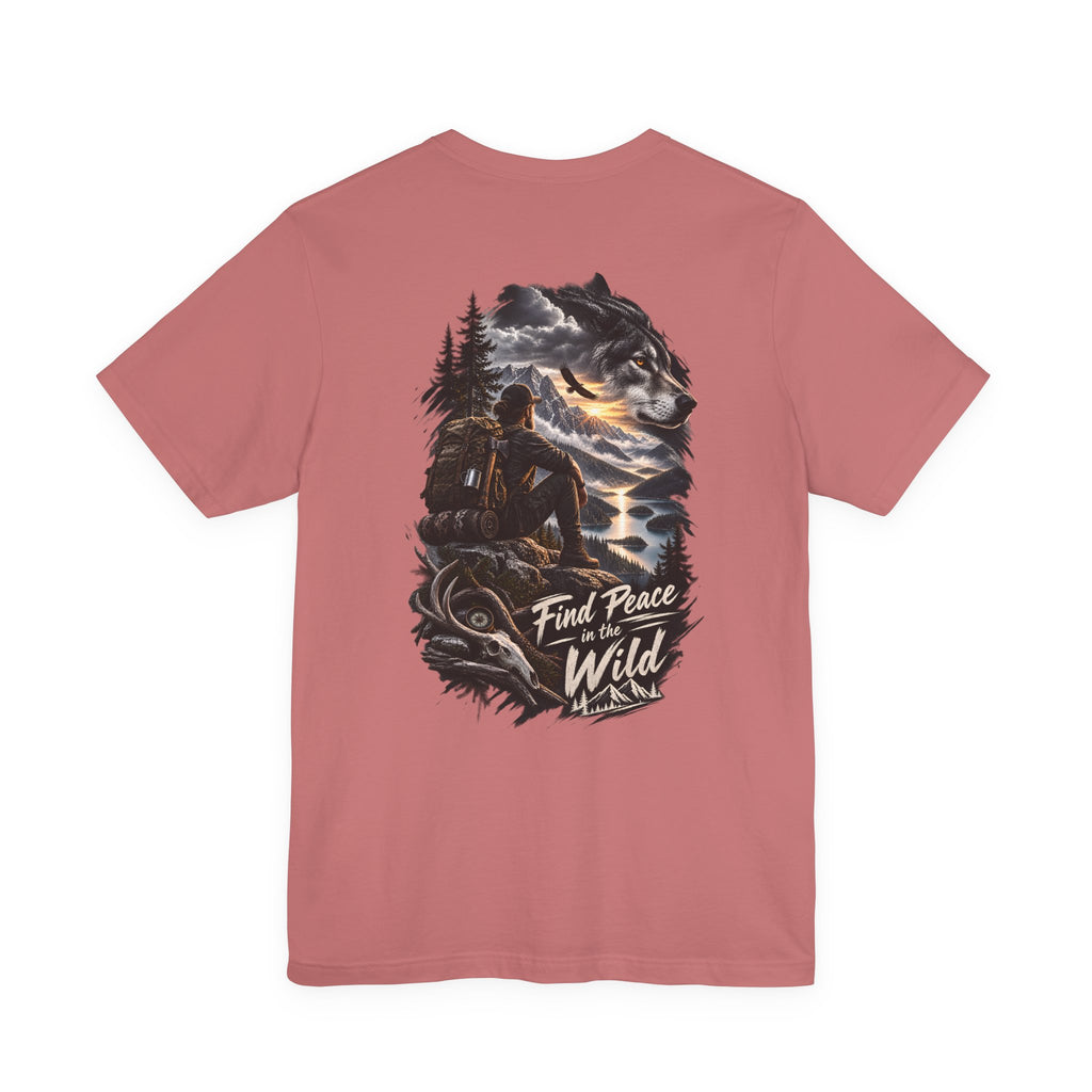 Trouvez la paix avec le t-shirt WiLD VecMan