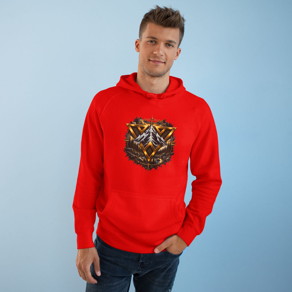 WilD VecMan Hoodie — "We Suffer Because We Think Everything Is Permanent" Inspirational Graphic Hoodie