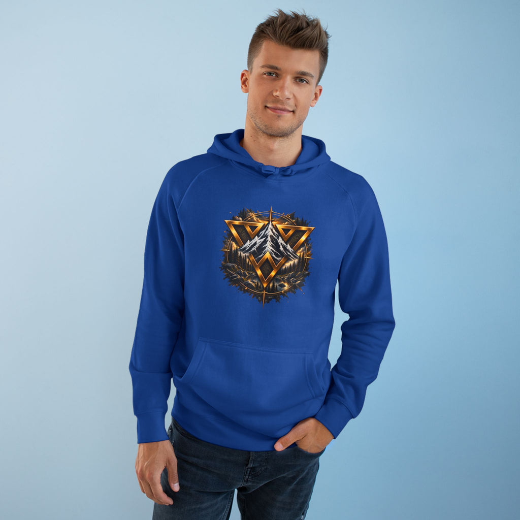 WilD VecMan Hoodie — "We Suffer Because We Think Everything Is Permanent" Inspirational Graphic Hoodie
