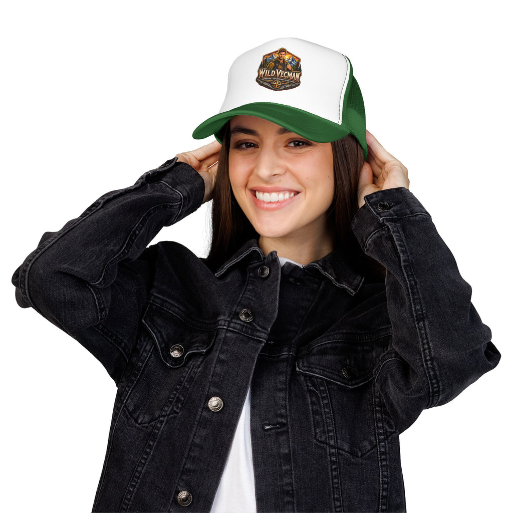 Wild Vecman Trucker Hat - Adventure Outdoors Cap