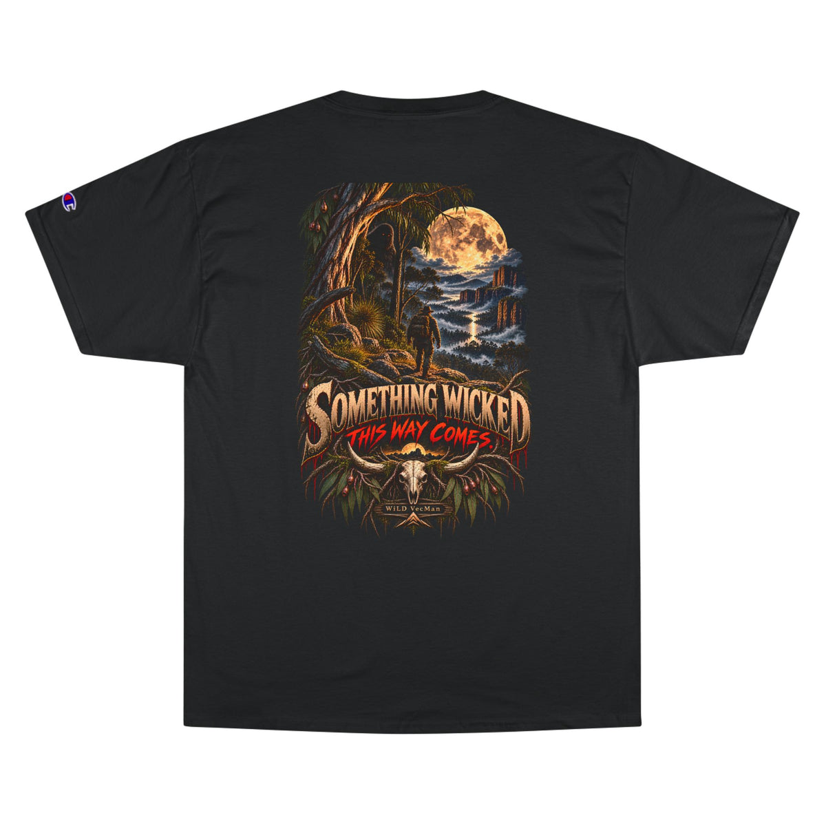 Something Wicked This Way Comes - WiLD Vecman Halloween T-Shirt