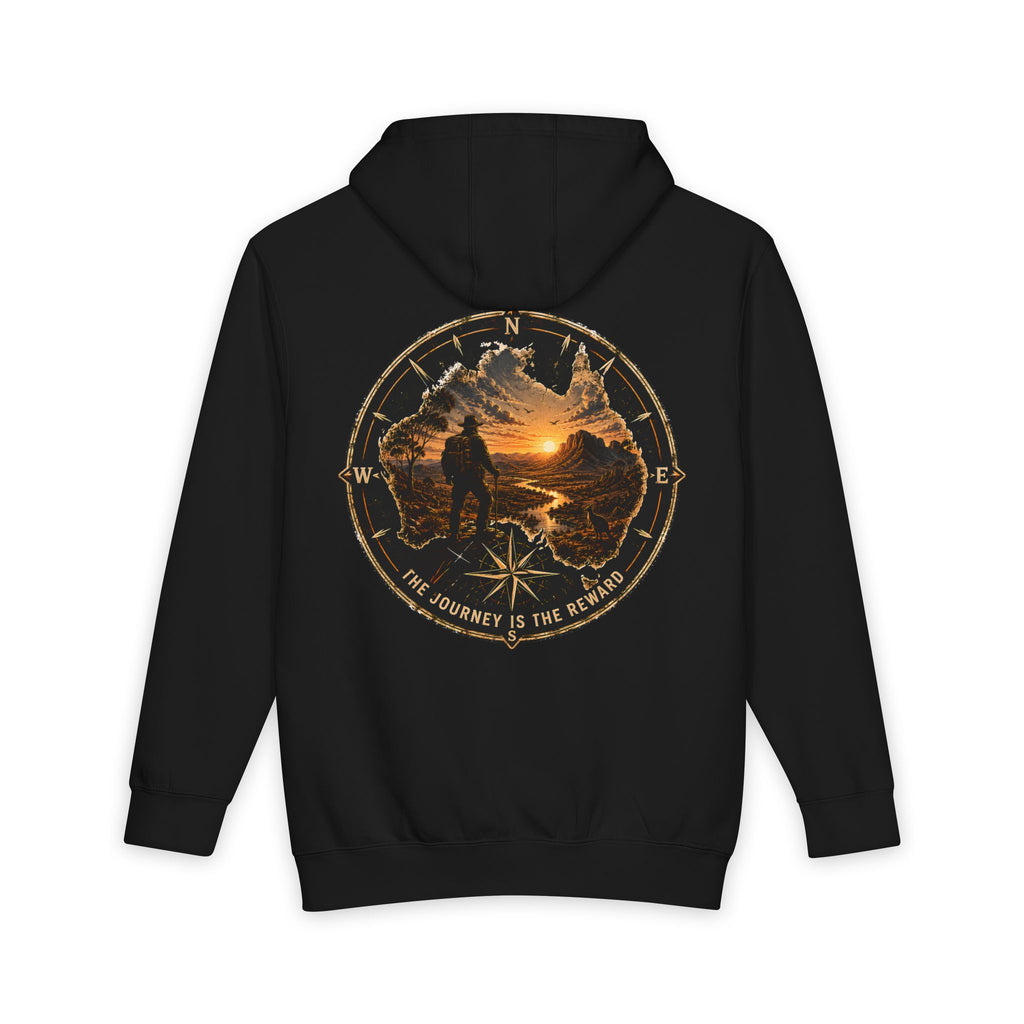 Adventure WilD VecMan Hoodie — 'The Journey Is The Reward' Pullover
