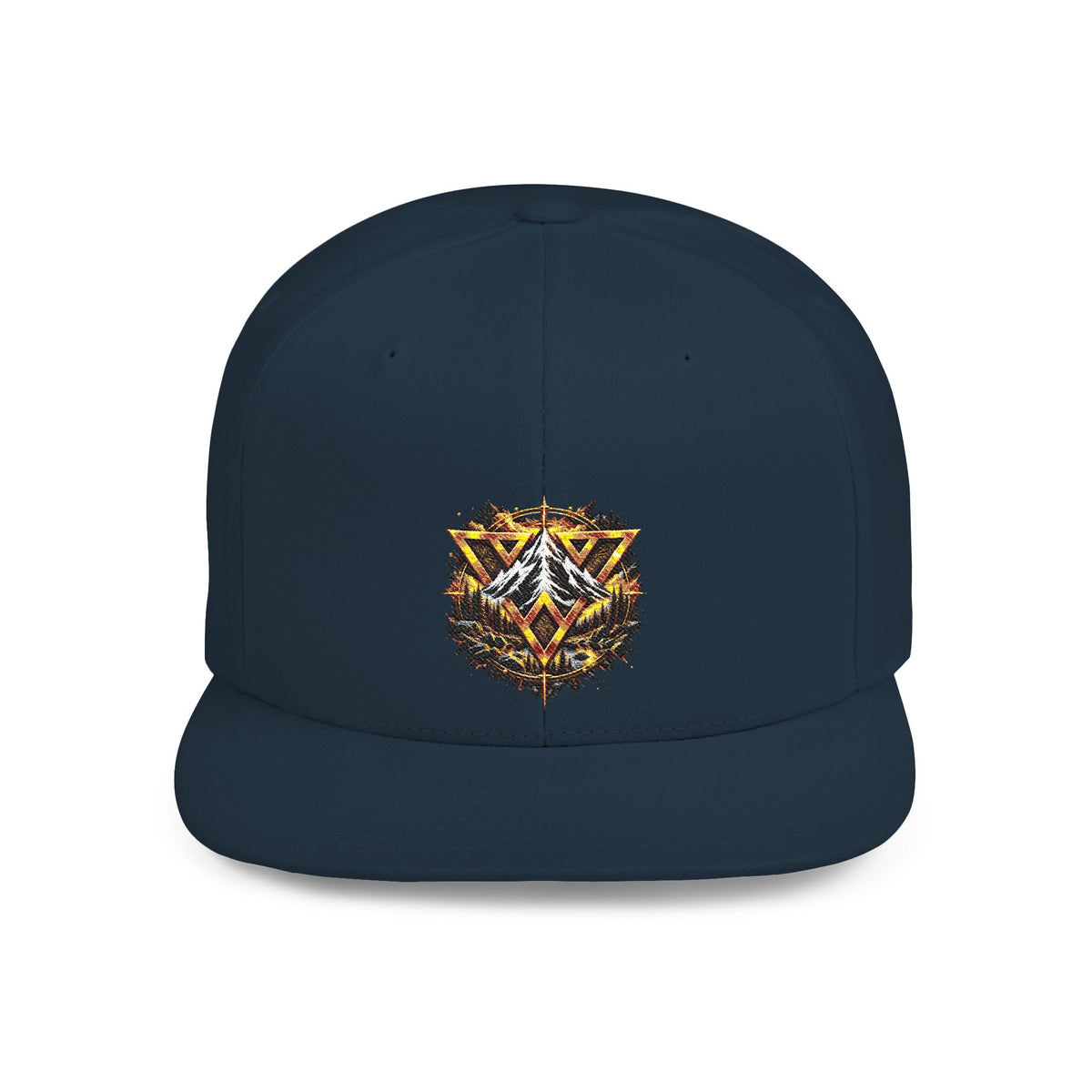 WildVecan Gold Crest Snapback Hat
