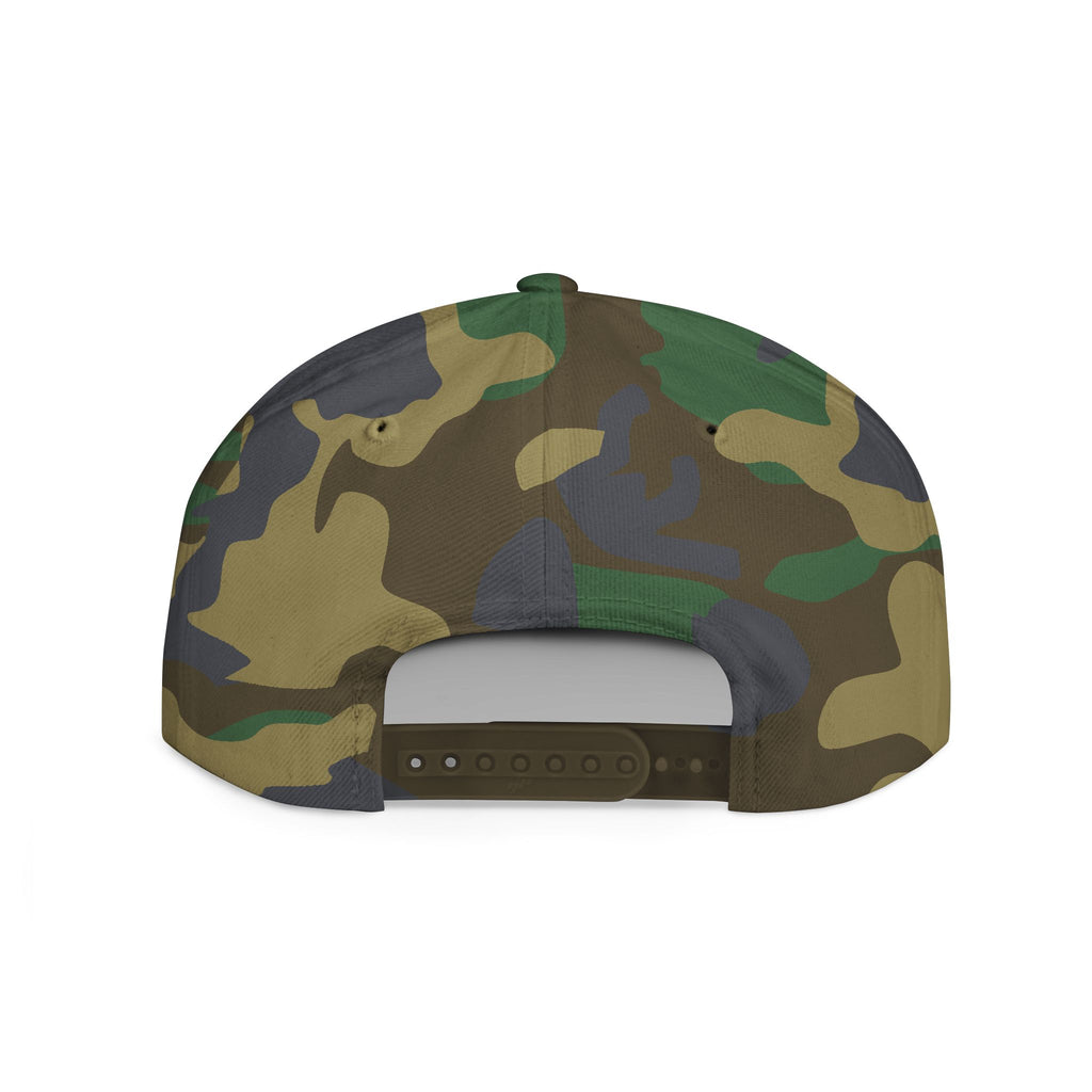 WildVecman Gold Crest Snapback Hat