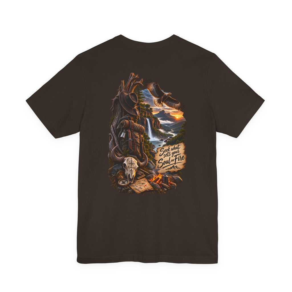 Recherchez ce qui enflamme votre âme - T-shirt WiLD VecMan