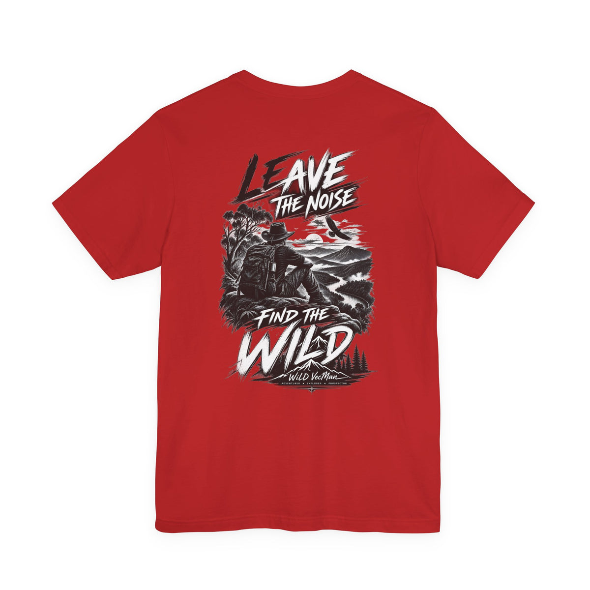 Leave the Noise Find the Wild Graphic Tee