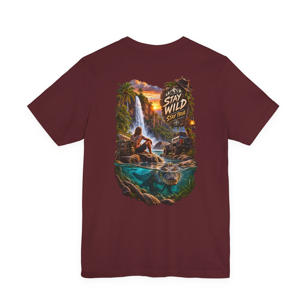 Rester sauvage, rester soi-même - T-shirt WiLD VecMan