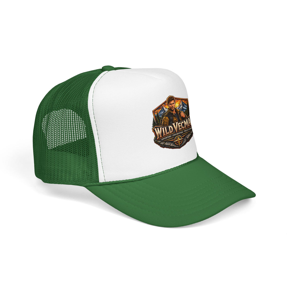 Wild Vecman Trucker Hat - Adventure Outdoors Cap