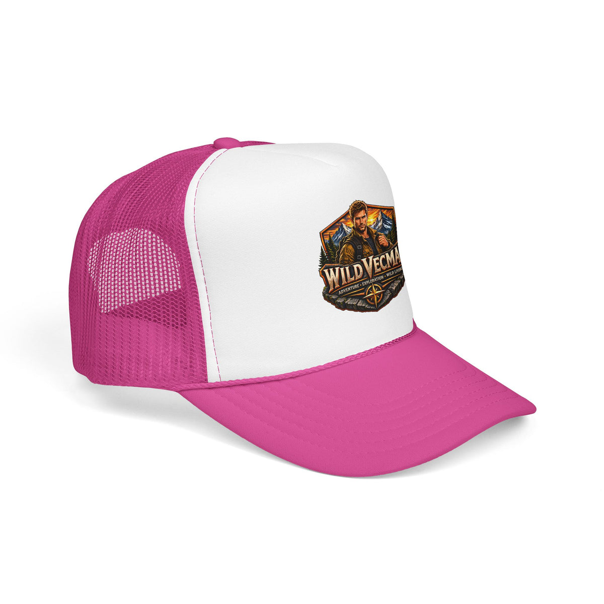 Wild Vecman Trucker Hat - Adventure Outdoors Cap