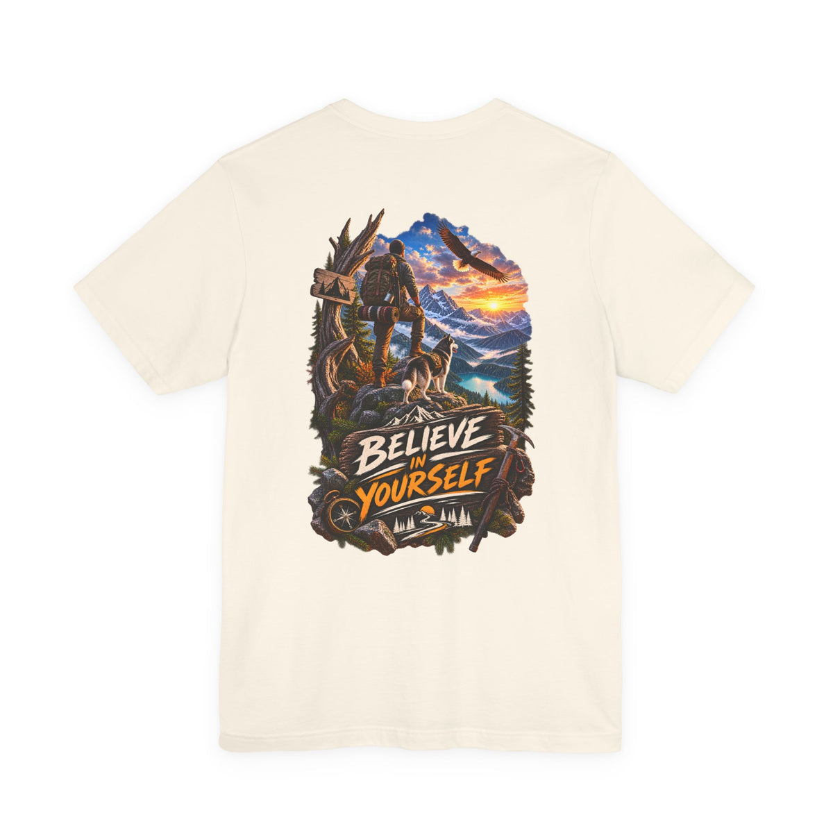 Believe In Yourself Mountain Adventure Tee