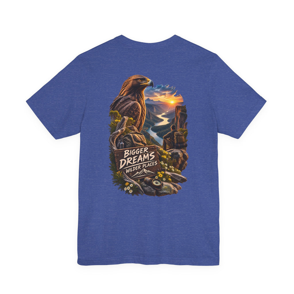 Des rêves plus grands, des lieux plus sauvages - T-shirt WiLD VecMan