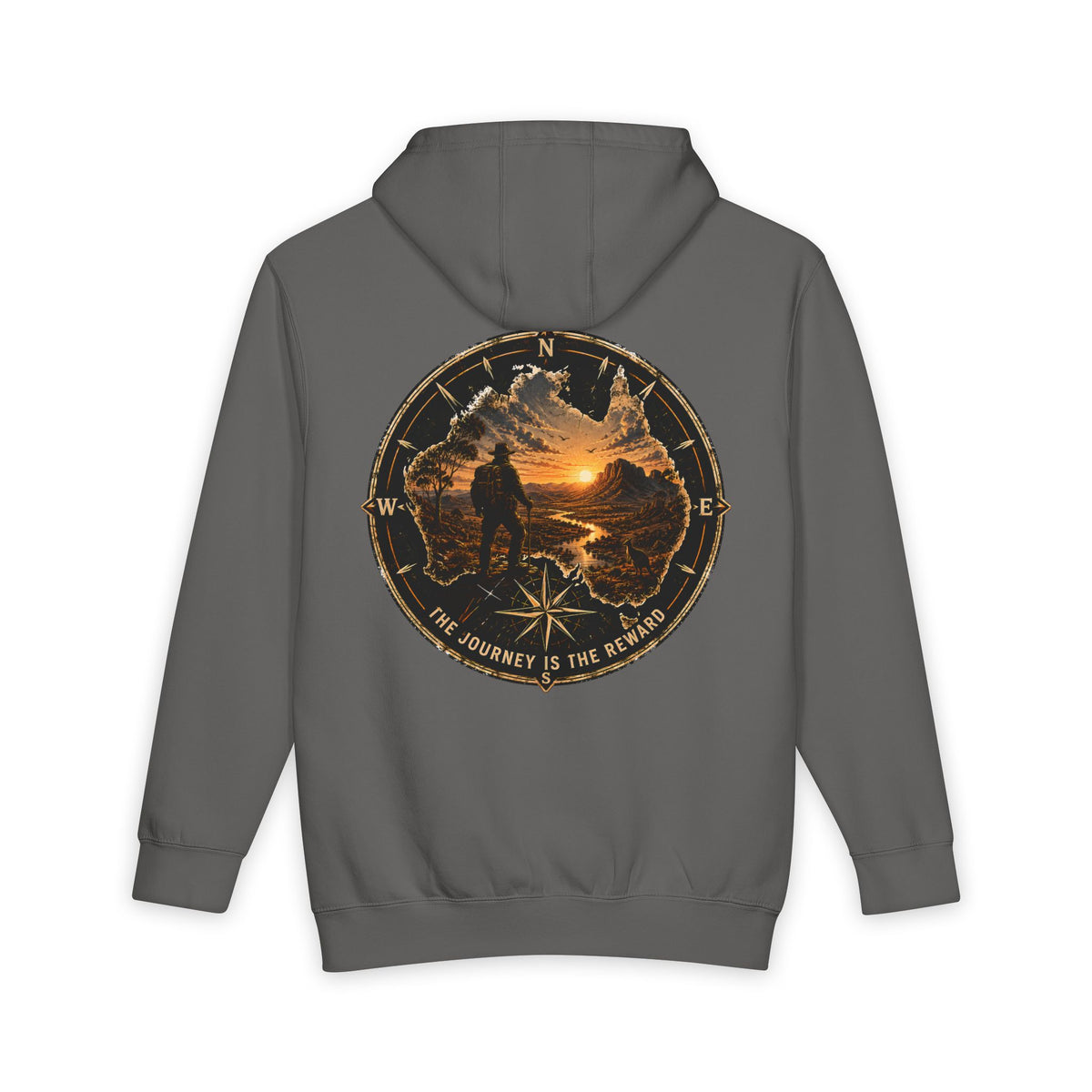 Adventure WilD VecMan Hoodie — 'The Journey Is The Reward' Pullover