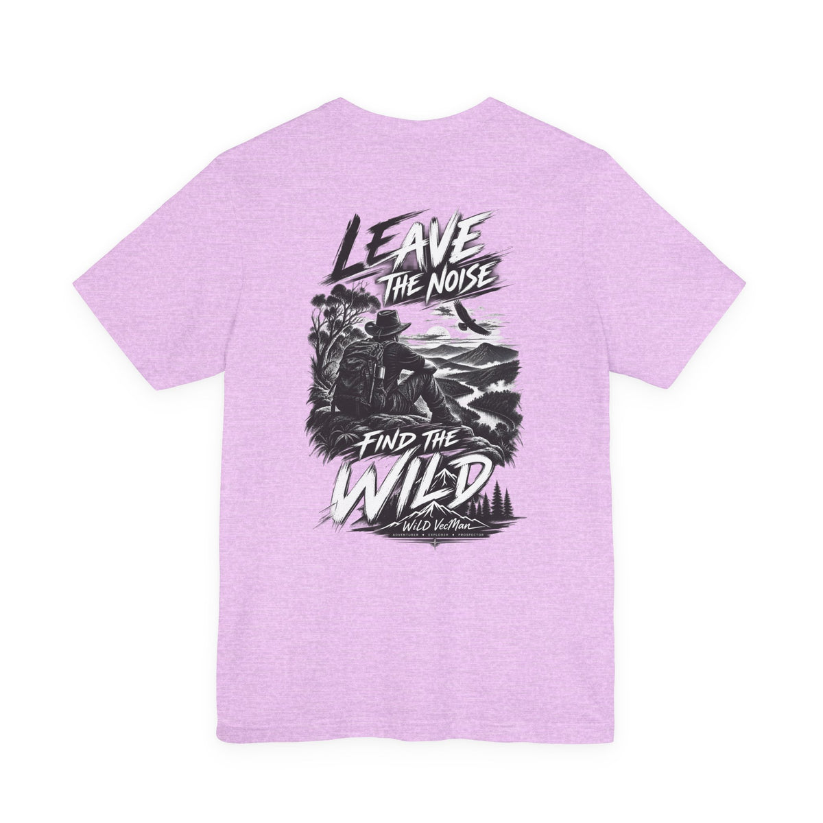 Leave the Noise Find the Wild Graphic Tee