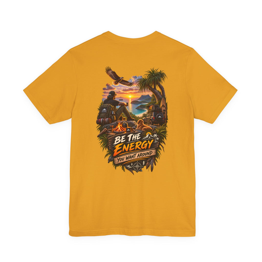T-shirt Coucher de soleil Be The Energy