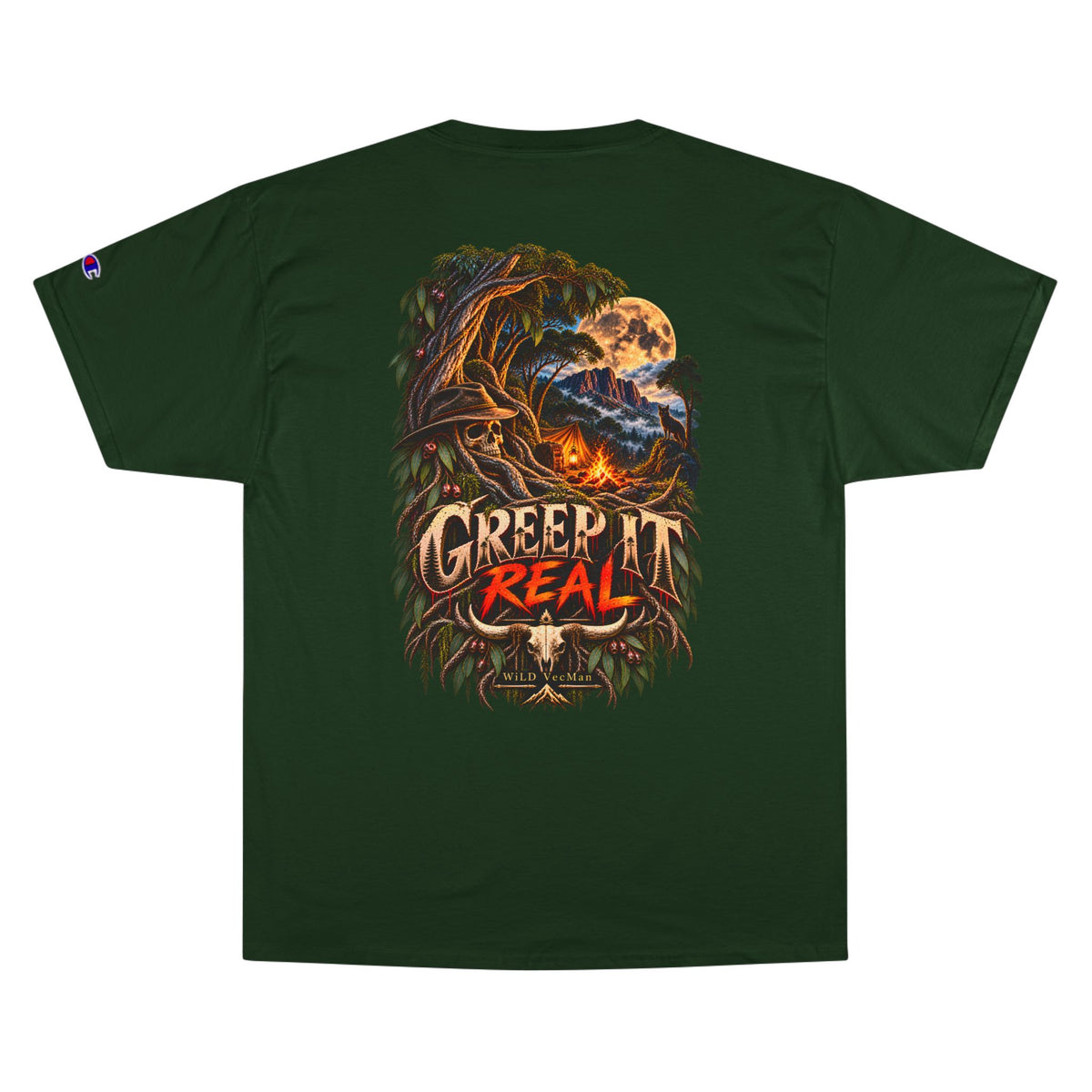 Creep It Real - WiLD VecMan Halloween T-Shirt