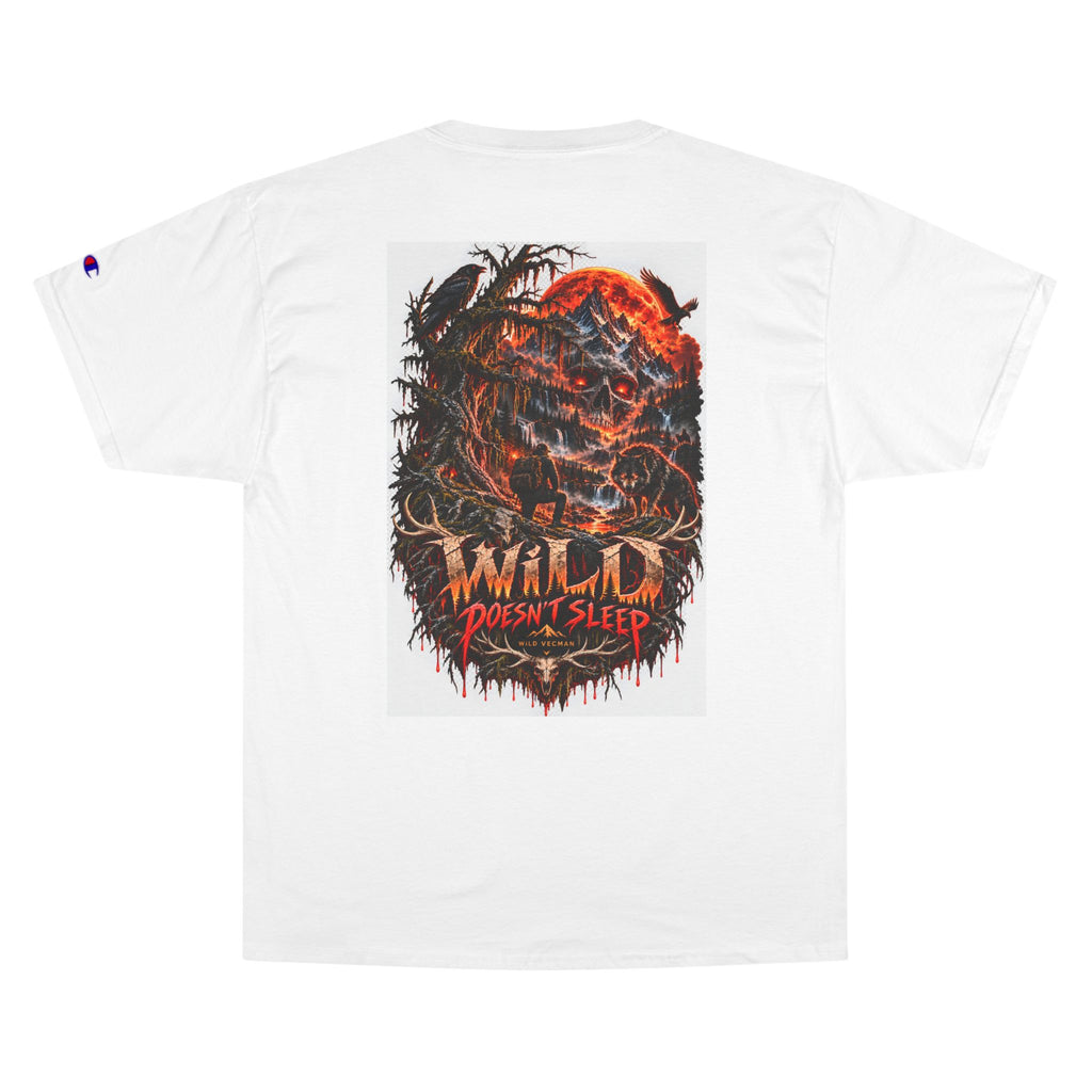 Wild Doesn’t Sleep - WiLD Vecman Halloween T-Shirt