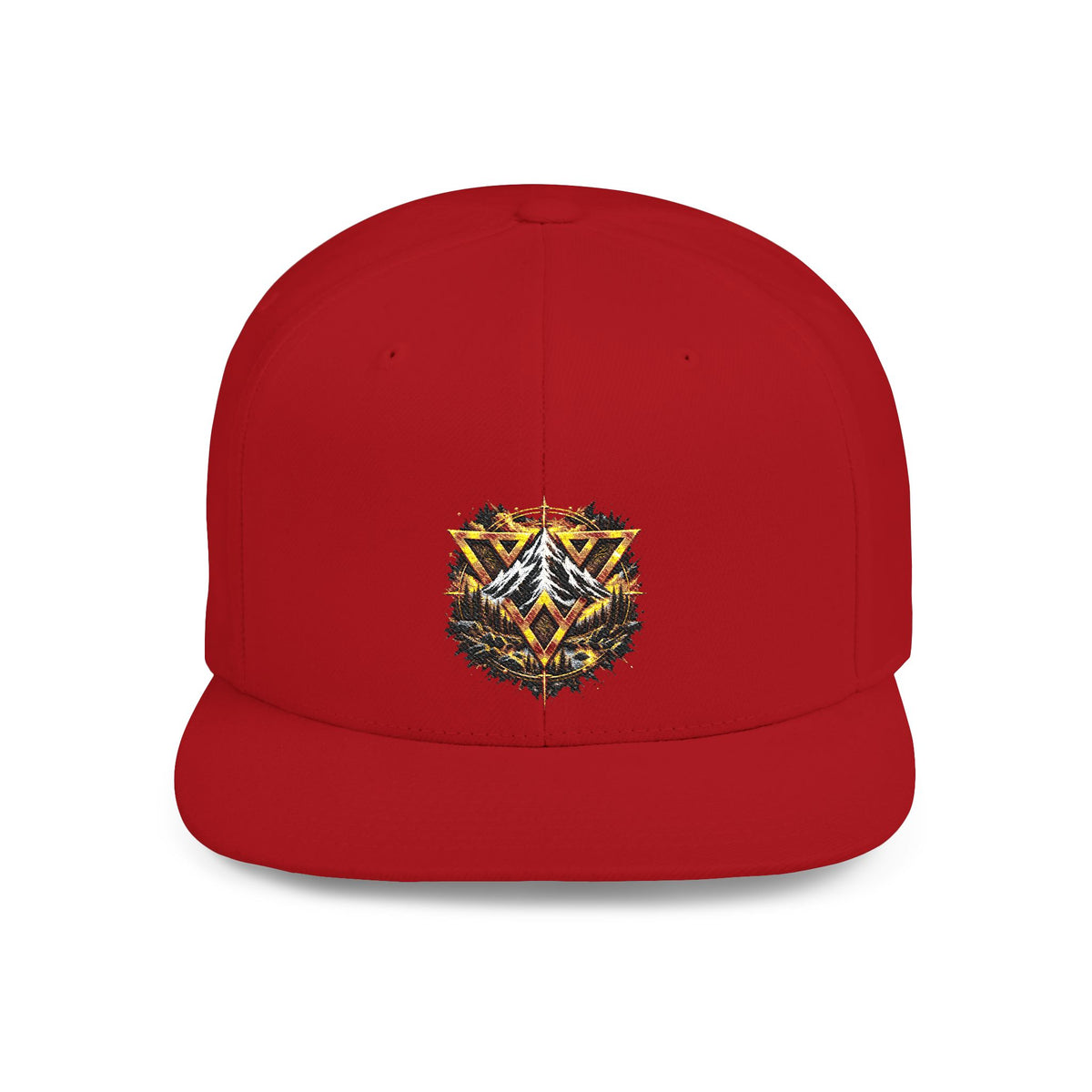 WildVecan Gold Crest Snapback Hat