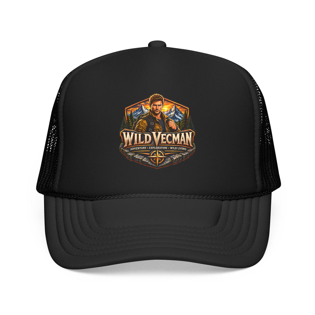 Wild Vecman Trucker Hat - Adventure Outdoors Cap