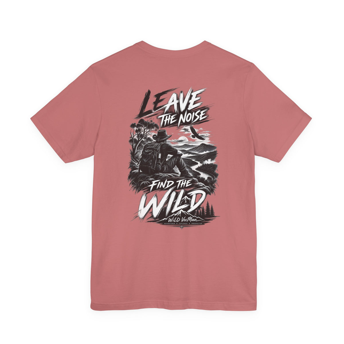 Leave the Noise Find the Wild Graphic Tee