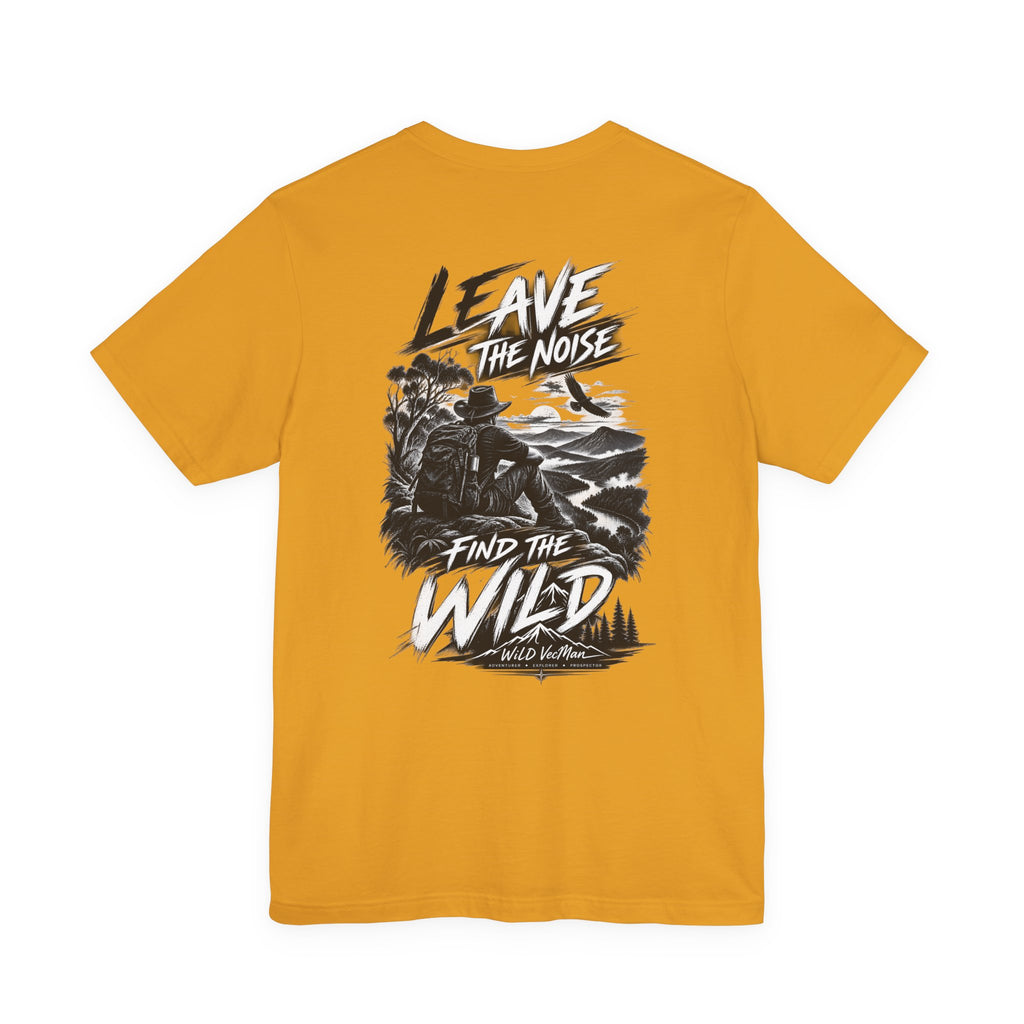T-shirt graphique Leave the Noise Find the Wild