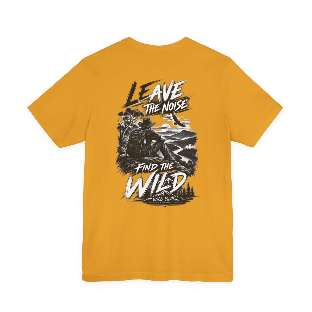 Leave the Noise Find the Wild Graphic Tee