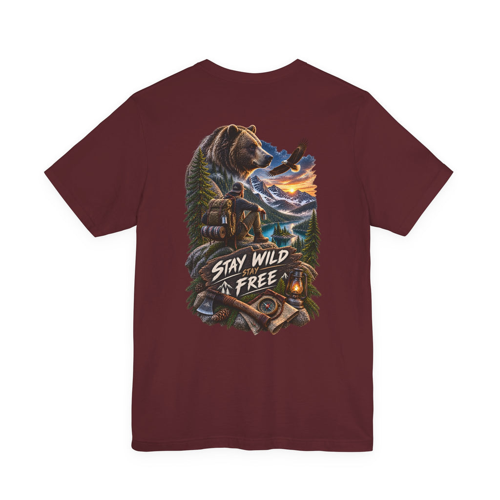 Restez sauvage, restez libre - T-shirt WiLD VecMan