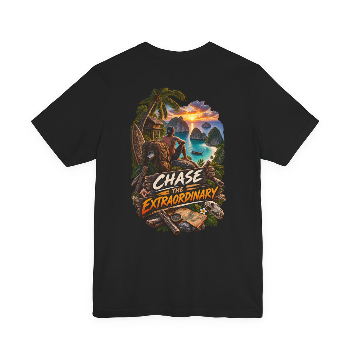 Chase the Extraordinary Tee — Adventure Island Graphic T-Shirt