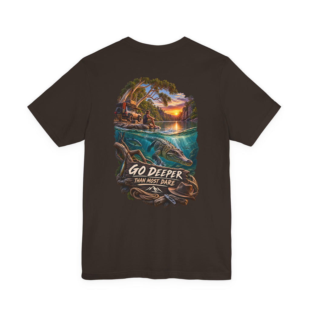 Allez plus loin que la plupart n'osent le faire - T-Shirt WiLD VecMan