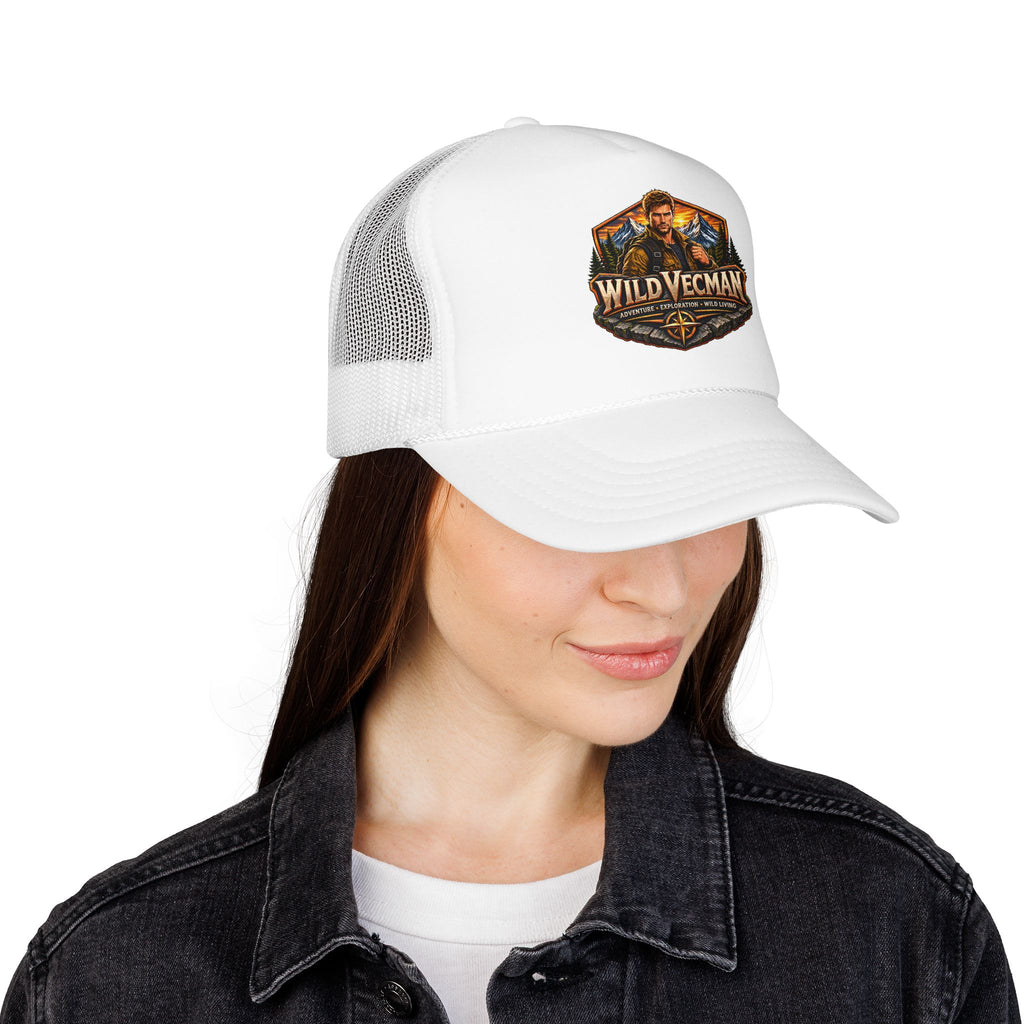 Wild Vecman Trucker Hat - Adventure Outdoors Cap