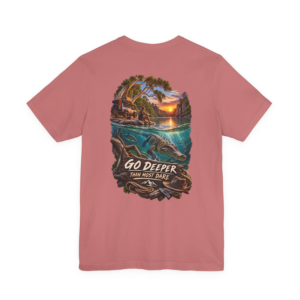 Allez plus loin que la plupart n'osent le faire - T-Shirt WiLD VecMan