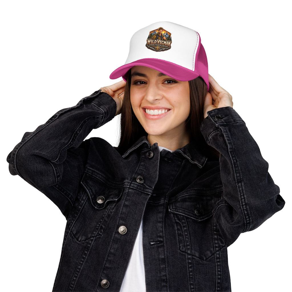 Wild Vecman Trucker Hat - Adventure Outdoors Cap