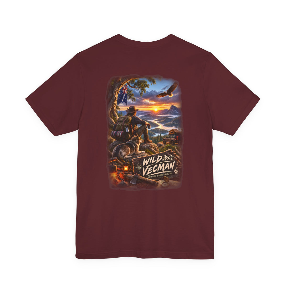 WiLD VecMan Sunset Adventure T-Shirt