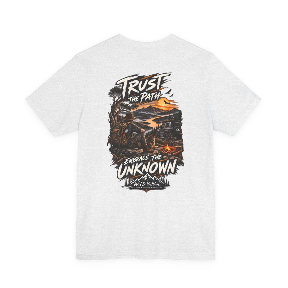Trust the Path Scenic Graphic Tee — "Embrace the Unknown" Adventure T‑Shirt