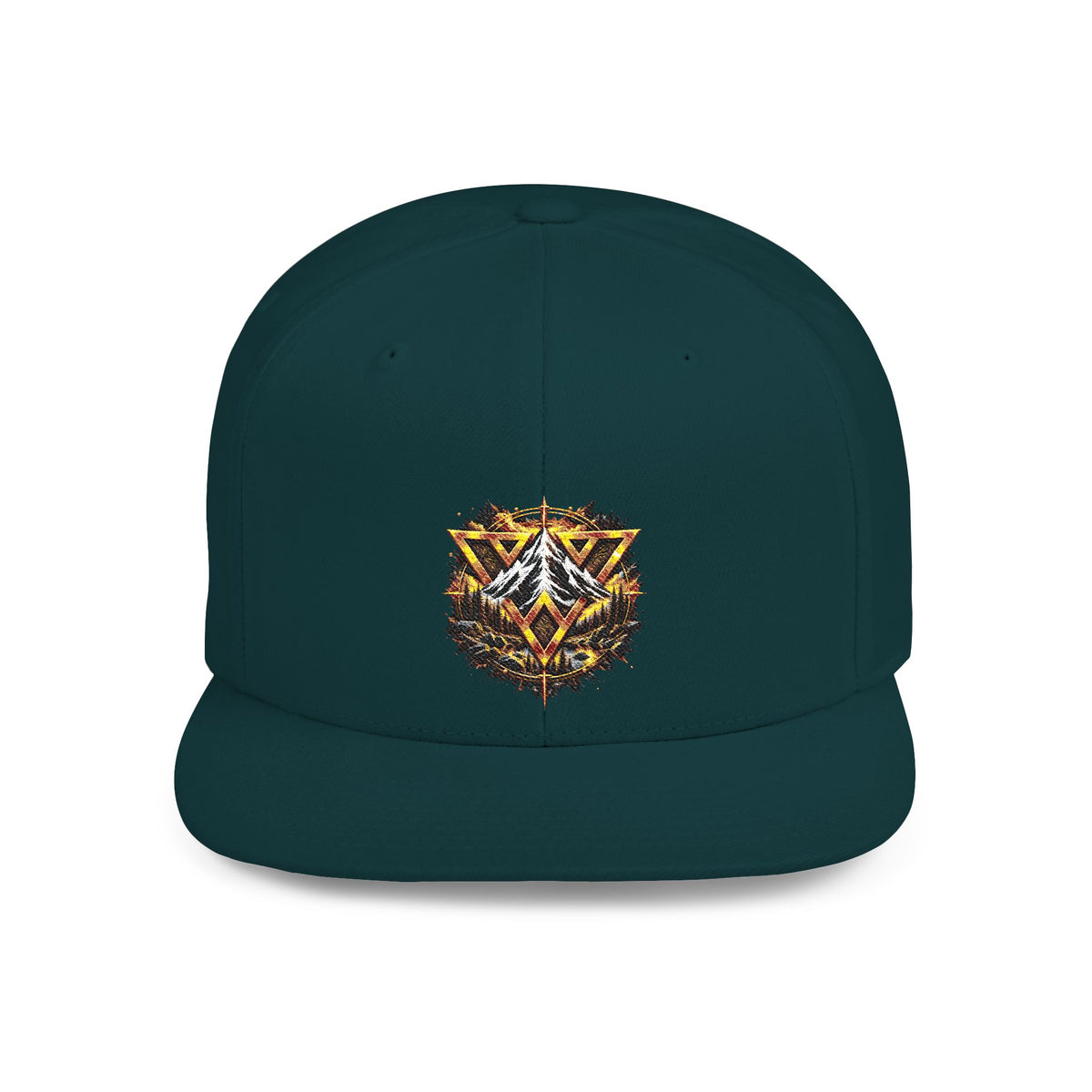WildVecan Gold Crest Snapback Hat