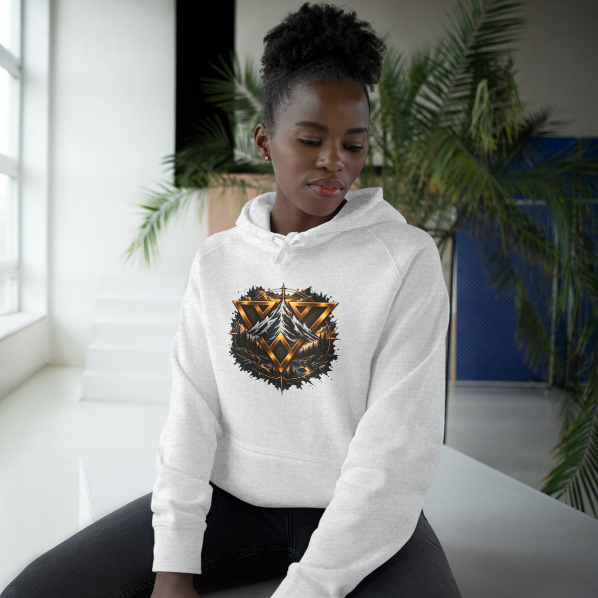 WilD VecMan Hoodie — "We Suffer Because We Think Everything Is Permanent" Inspirational Graphic Hoodie