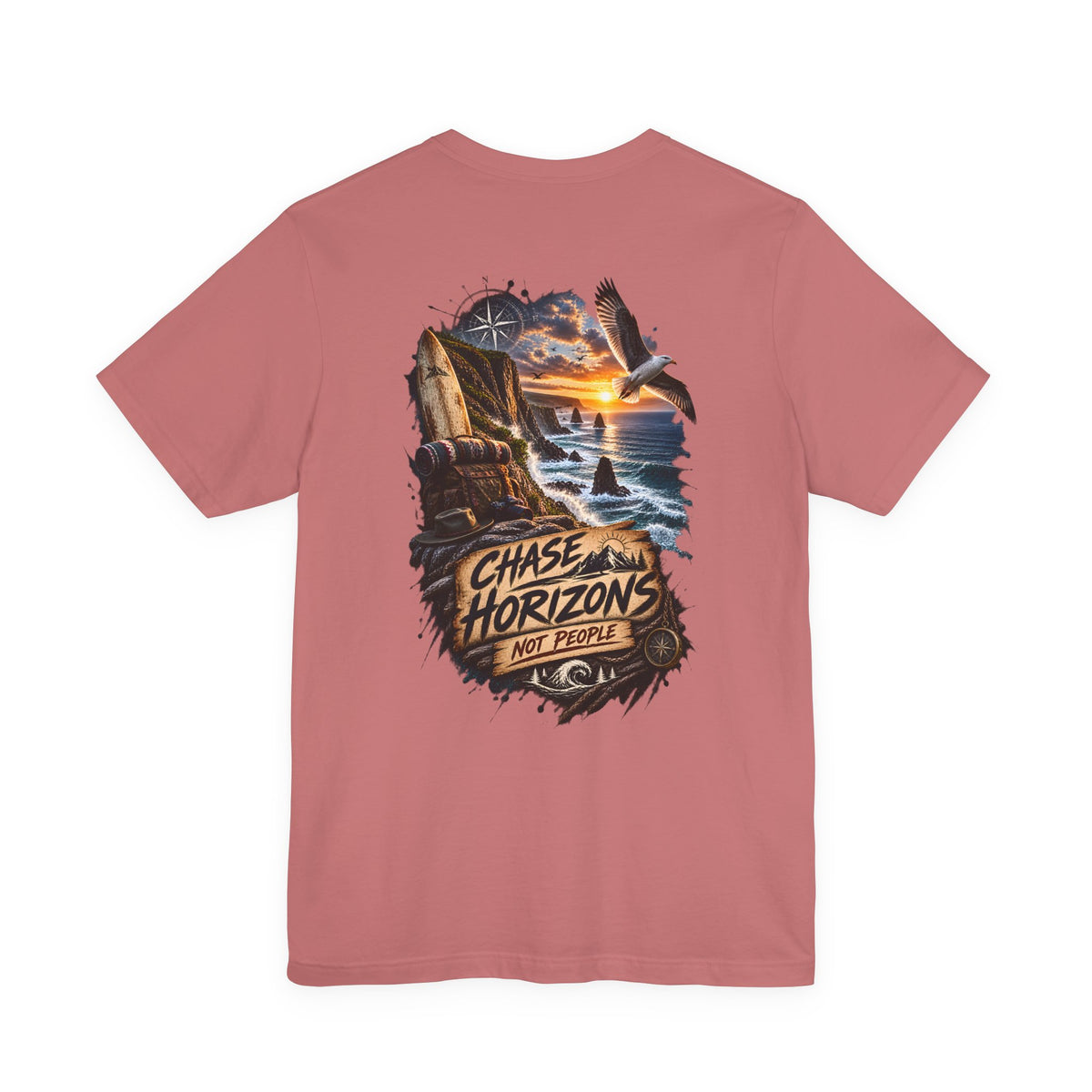 Chase Horizons Sunset Coastal Tee