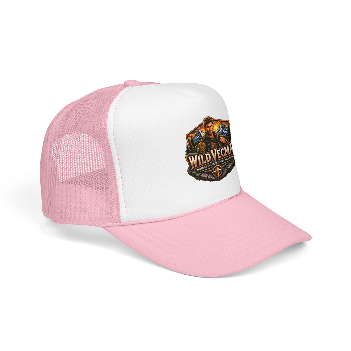 Wild Vecman Trucker Hat - Adventure Outdoors Cap