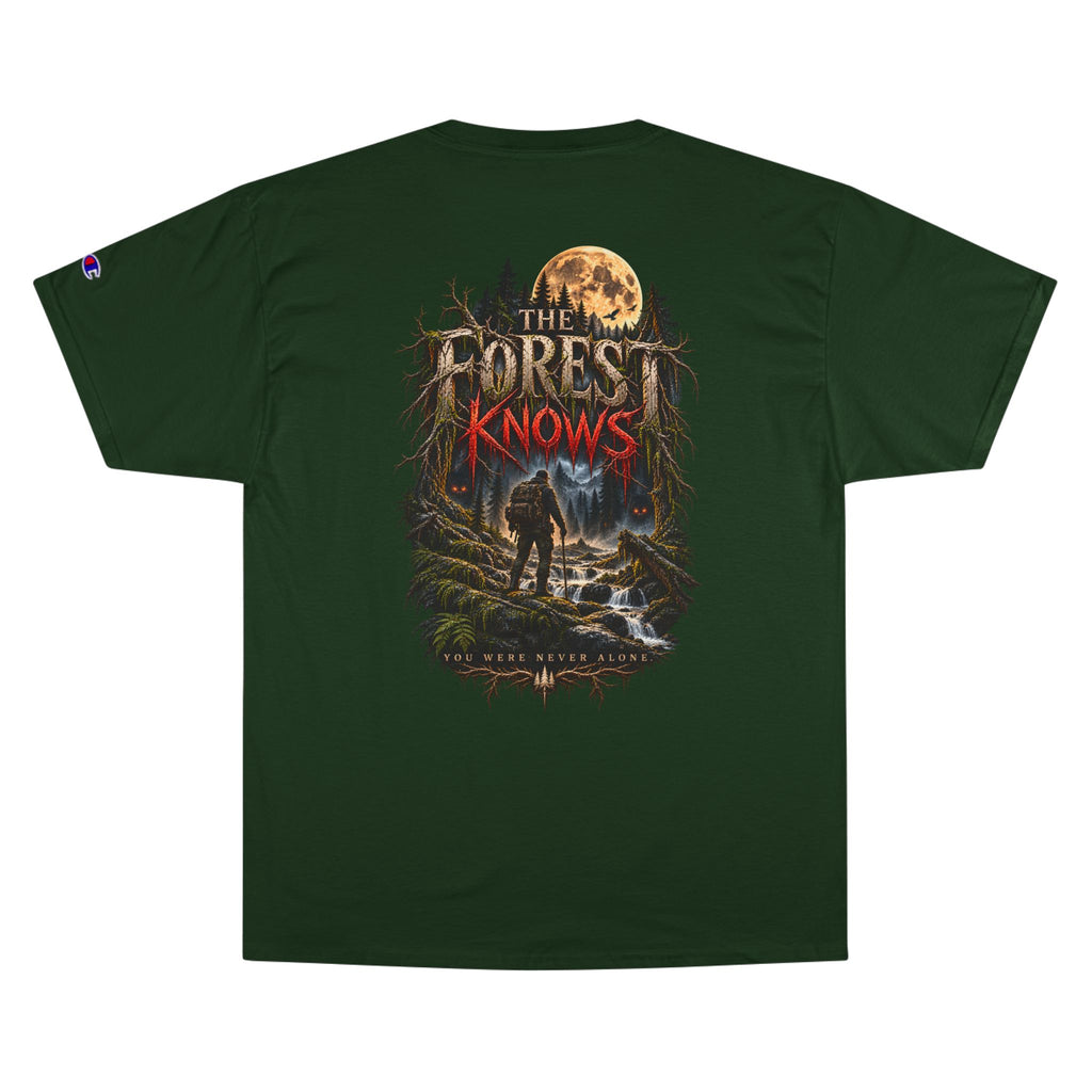 The Forest Knows - WiLD Vecman Halloween T-Shirt