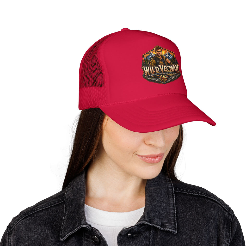 Wild Vecman Trucker Hat - Adventure Outdoors Cap