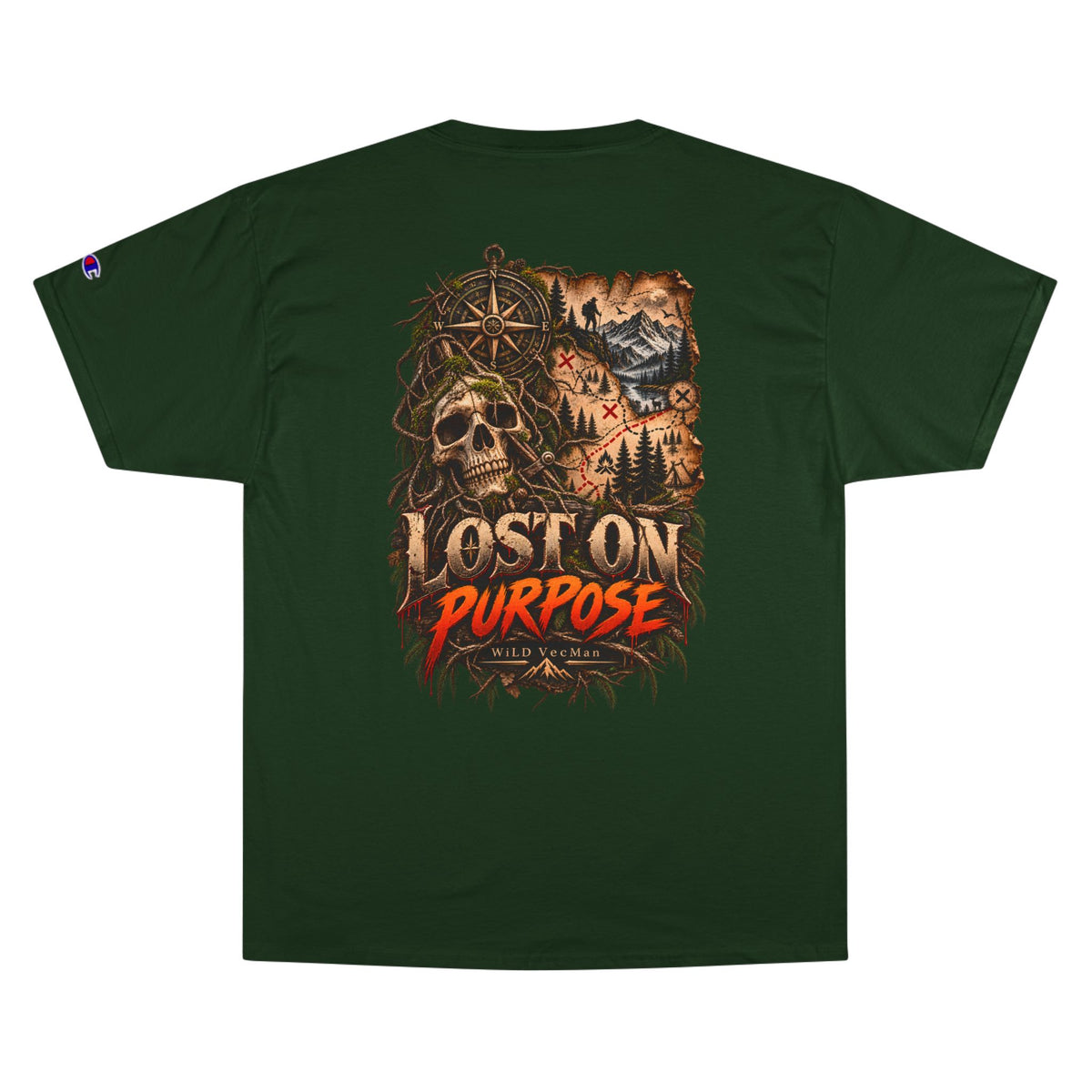 Lost On Purpose - WiLD Vecman Halloween T-Shirt