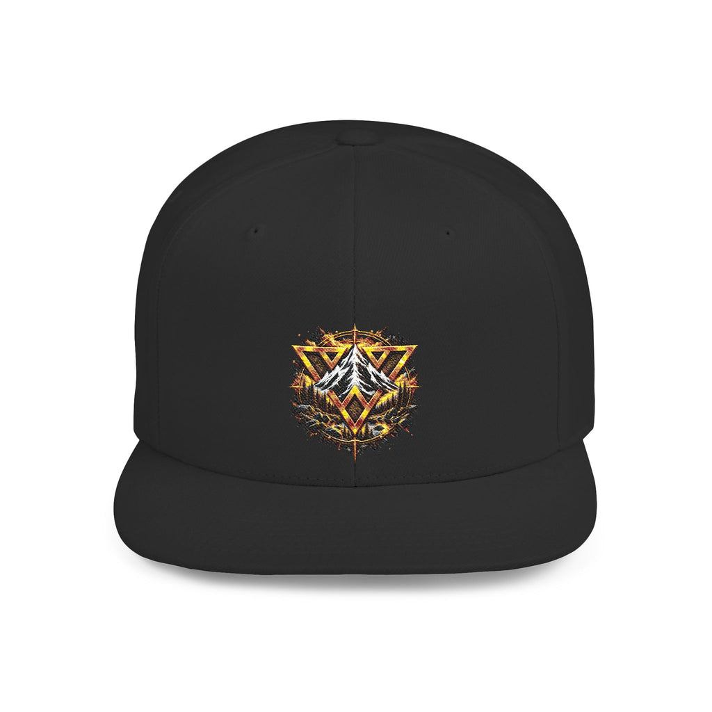 WildVecman Gold Crest Snapback Hat