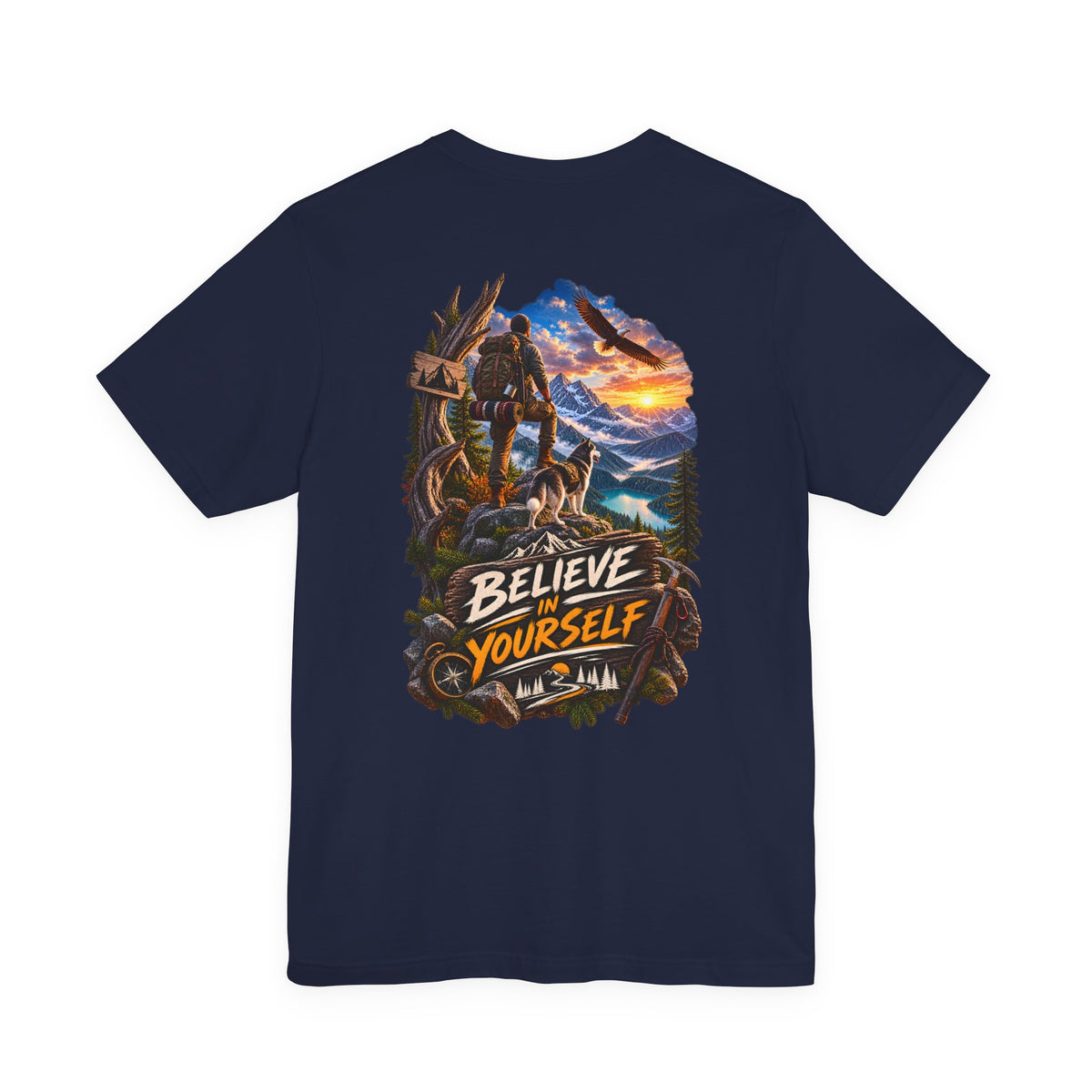 Believe In Yourself Mountain Adventure Tee