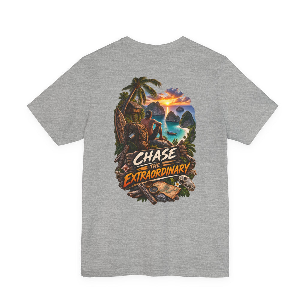 T-shirt « Chase the Extraordinary » — T-shirt graphique Adventure Island