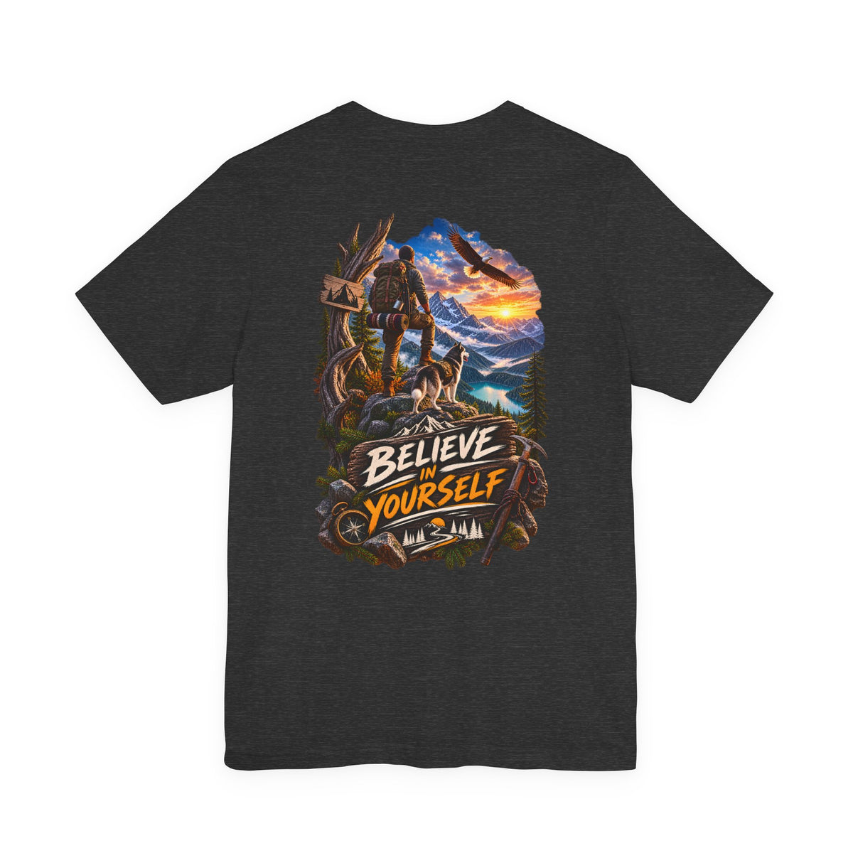 Believe In Yourself Mountain Adventure Tee